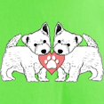 thumbnail image 3 of CafePress - Westie Love Light T Shirt - Light T-Shirt - CP, 3 of 4