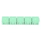 thumbnail image 1 of Bloque De Terminales 50 Piezas Cableado De Tornillo De Montaje En PCB De 2 Pines Y 5 Mm De Paso, 1 of 7