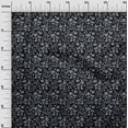 thumbnail image 3 of oneOone Polyester Spandex Black Fabric Floral Sewing Craft Projects Fabric Prints By Yard 56 Inch Wide, 3 of 4