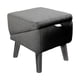 thumbnail image 4 of Taburete de escalera para mascotas, multiusos, portátil, ahorra espacio, esencial para cachorros, camas, gatitos, coches, sofás, pequeños y ancianos. Negro Gris, 4 of 9