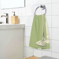 thumbnail image 3 of Yayeee 100% Cotton Hand Towels for Bathroom 16" x 28" Soft Absorbent Kitchen Towel, Martini with Olive, 3 of 7
