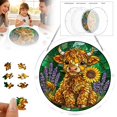thumbnail image 1 of Puzzle Hanging Ornament Decorative Charm for Wall Home Art Craft, 1 of 7