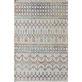 thumbnail image 3 of Mason Brooks Ryder KN40A Festive Brilliance Moroccan Tribal White Area Rug, 2'6" x 8', 3 of 9