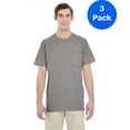 thumbnail image 2 of Mens Heavy Cotton T-Shirt with a Pocket 3 Pack, 2 of 2