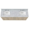 thumbnail image 3 of Dreamline VFDX722234SWMLK Dexterity 72" Free Standing Double Basin Vanity Set - Wood, 3 of 7