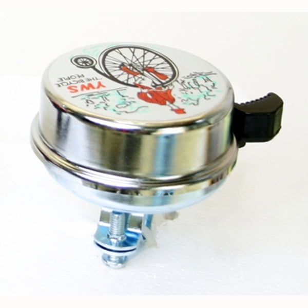 Silver Bicycle Bells Parts Bike 23/8" Steel