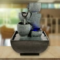 thumbnail image 4 of Fuente de mesa Feng Shui, cascada para meditación, fuente de interior Estilo 1, 4 of 8