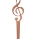 thumbnail image 2 of Cuadros Decorativos Cuchara mezcladora de 10cm herramientas para derretir cera cuchara agitadora artesanía DIY (oro rosa), 2 of 5