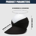 thumbnail image 3 of Stylish Empty Top Sun Hat For Men Women Cooling Ventilated Shade Hat Perfect For Hiking Travel Tailored Fit Design, 3 of 9
