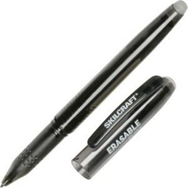 NSN6580391 0.7 mm Erasable Gel Stick Pen - Black