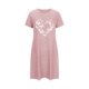 thumbnail image 4 of Camisón corto de mujer, vestido de largo medio con estampado de moda, camisón corto extragrande de mujer, camisón de manga corta con estampado de pecho a la moda, camisón de mujer, 4 of 6