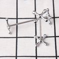 thumbnail image 3 of Palillos Y Soportes para s Palillos Tenedores Soporte para Resto, Diseño de Flores, Plata, 8x2.5cm Soledad Palillos Rest Metal, 3 of 10