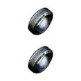 thumbnail image 1 of Maytalsory Unique Vintage Steel Ring Suitable For All Genders Metal Ring For Men Gifts For Friends Vintage Rings Antique silver 13 2Set, 1 of 6