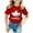 48#Red, variant on Shirts For Kids Short Sleeve Graphic T-Shirt Round Neck Crop Top For 3-14 Years Girls And Boy T-Shirt Tee Beautiful Blouses And Tops Puff Sleeve Crop Top Plus Size Patriotic Shirts