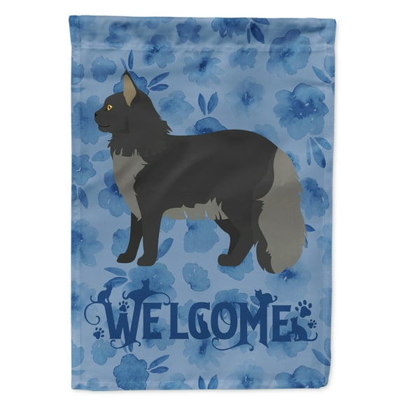 Carolines Treasures CK4915GF Maine Coon 2 Cat Welcome Flag Garden Size Small multicolor