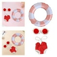 thumbnail image 2 of ​​LYINGF 17cm Doll Summer Swimwear Accessory Set - Beach-Themed Outfits with Miniature Details, Seasonal Wardrobe Collection for Doll Water Play Scenarios​​, 2 of 9