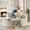 Beige, variant on 55"W Oversized Round Chair Lounge Chaise Indoor, Upholstered Comfy Circle Sofa Armchair, Modern Cozy Boneless Foam Floor Reading Chair for Living Room, Bedroom, No Assembly Required(Corduroy, Grey)