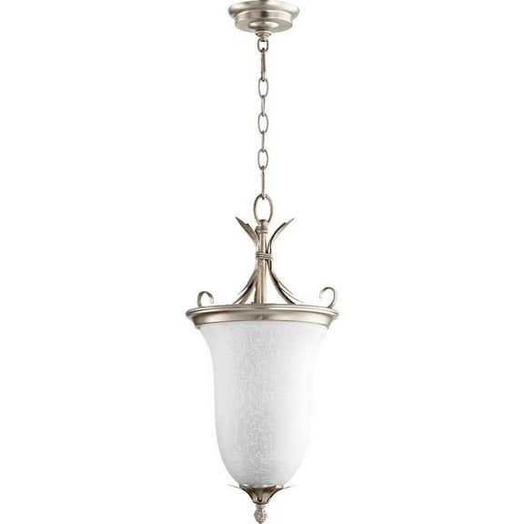 Transitional Two Light Chandelier-Aged Silver Leaf Finish Bailey Street Home 183-Bel-1903141