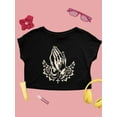 thumbnail image 3 of Religious Symbol Graphic Tee Crop Tee Women's, 3 of 4