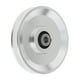 thumbnail image 5 of Polea de rodamiento universal para gimnasio, diámetro interior de 10 mm, resistente al desgaste 110mm Plata, 5 of 9