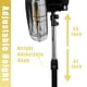 thumbnail image 4 of HiCFM 5000 CFM Ventilador oscilante de pedestal de alta velocidad de 20 pulgadas con potente motor 1/5, cable de alimentación de 9 pies, oscilación, cuerpo de metal con ruedas para garaje, comercial,, 4 of 5