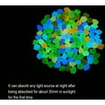 thumbnail image 5 of Willstar 900x Luminous Pebbles Glow Stones Rocks in The Dark for Garden Walkways Outdoor Aquarium Yard Indoor Home Fish Decor Blue, 5 of 8