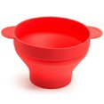 thumbnail image 2 of Hoppa-Bol à Maïs en Silicone, Rouge, Pliable Rouge, 2 of 2