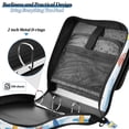 thumbnail image 4 of FORMRS Zipper Binder with Shoulder Strap 2-inch Ring 500 Sheet Capacity File Bag, Orange Sailboats, 4 of 5
