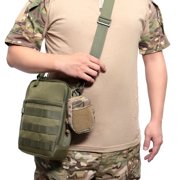 Porta llaves mini Bolsa de monedero de nailon para exteriores Mini bolsa para cinturón riñonera para caza y senderismo FLhrweasw Nuevo