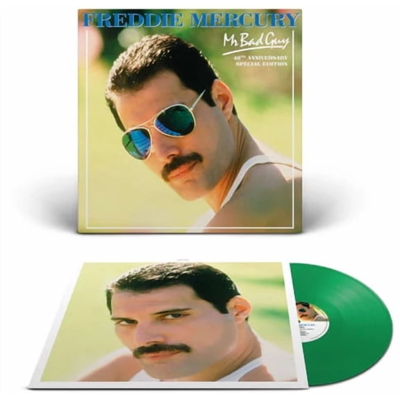Freddie Mercury - Mr Bad Guy: 40th Anniversary - Limited Transparent Green Colored Vinyl - Music & Performance