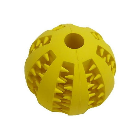 Great Pet Toy Rubber Chew Dog Toy - Bite Resistant, Molar Puzzle, Luminous Colorful Ball (6W2)(7W2)