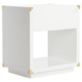 thumbnail image 4 of SAFAVIEH Couture Lella Modern Lacquer Side Table with Drawer, 4 of 10