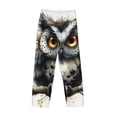 thumbnail image 6 of Balery Whimsical Owl On Branch print Men's Pajama Pants,Ultra Lightweight Pjs,Lounge Pant-X-Large, 6 of 9