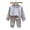 Gray, variant on asjyhkr Boys Girls Loungewear Outfits 2 Piece Long Sleeve Basic T-Shirt Classic Daily Wear Pants Fall Casual Sets(1-2 Years,Purple)