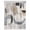 Khaki Gray Blue Light Brown, variant on Abstract Gray Brown Waterproof Fabric Shower Curtain, Modern Geometric Art Waterproof Fabric Shower Curtain for Bathroom Curtains Bathtubs Hotel Washable Shower Curtains with 12 Hooks Stall 48x72in