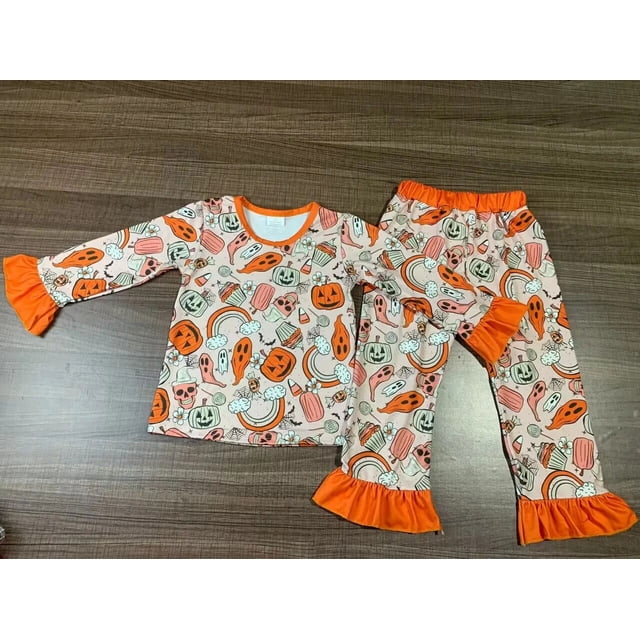 Pijamas para niños y niñas Pijamas Conjunto de pijamas navideños para niños Pijamas para niños pequeños Pijamas para niños Pijamas con pantalones de manga larga
