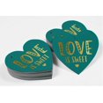 thumbnail image 4 of Inkdotpot Real Gold Foil Love Is Sweet Wedding Tag Favor Hang Paper Tag 100 Pieces, 4 of 8