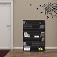 thumbnail image 2 of Pemberly Row Engineered Wood 6-Tier Multimedia Storage Tower in Espresso, 2 of 5