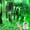 Green, variant on Icicle Christmas Lights with Timer, 10M/100LED Wireless Remote Control Crystal Acrylic Fairy Lighting, for Christmas Winter Holiday Garden Party Decoration