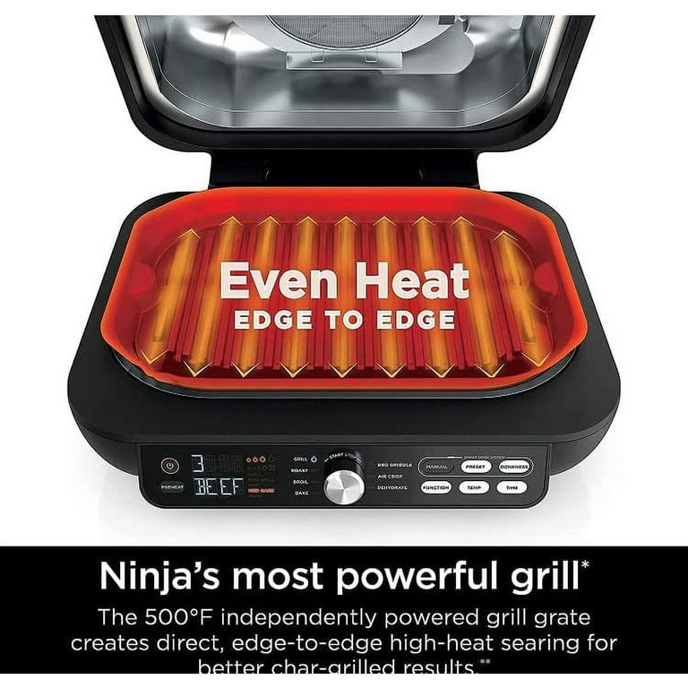 Ninja IG651 QNV Foodi Smart XL Pro 7-in-1 Indoor Grill/Griddle 