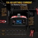 thumbnail image 3 of Cargador de Batería para Automóvil YONHAN 15A Ajustable 12V/24V, 3 of 8