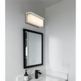 thumbnail image 2 of Cal Lighting Almeria 13" Metal & Acrylic Vanity Light in Brushed Steel Silver, 2 of 5