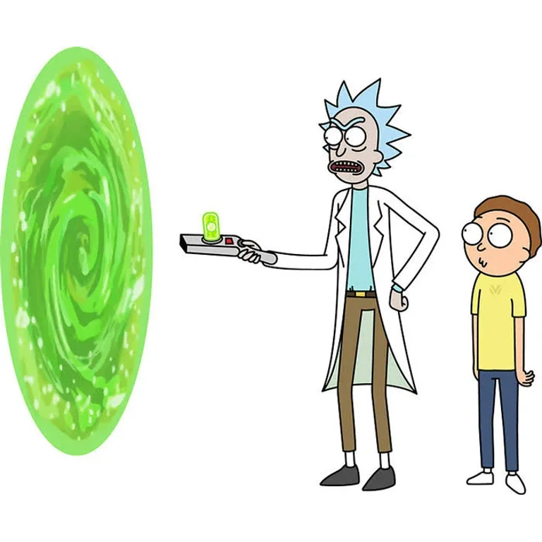 Amazon.com: Rick and Morty Rick & Morty Exclusive Chrome