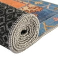 thumbnail image 5 of Unique Loom Thomas Timeless Rug Orange/Brown 2' x 6' 1" Runner Medallion Transitional Perfect For Bathroom Hallway Mud Room Laundry Room, 5 of 7