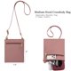 thumbnail image 3 of Bolso bandolera Idesort grande para mujer rosa con monedero, 3 of 7