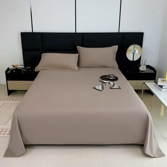 Sheets King Size Bed Sheets Bed Sheets King Size Solid Color Ease Skin Friendly Machine Washable Sheets