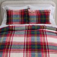 thumbnail image 3 of Better Homes & Gardens King Comforter Set, All-Season, 3-Piece, Holiday Plaid Cozy Knit, 3 of 9