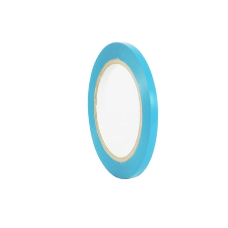 3/8' 9mm Tape - WOD CVT-536 Light Blue Vinyl Pinstriping Dance Floor Tape - 3/8 inch wide x 36 yds. - Safety Marking Floor Factories, Warehouses, Gym, Courts, Public Areas (Available in Multiple Colors)