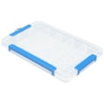 thumbnail image 5 of KAKOWELY 1pc Plastic Medicine Box Travel Organizing Box Packing Box,10.83"X6.97"X1.77", 5 of 5