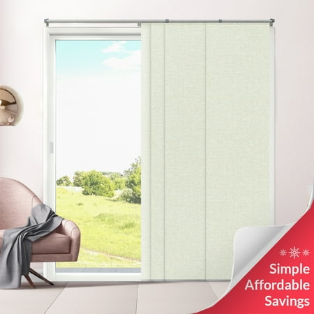 Chicology Room Darkening Adjustable Sliding Panels Walmart Com